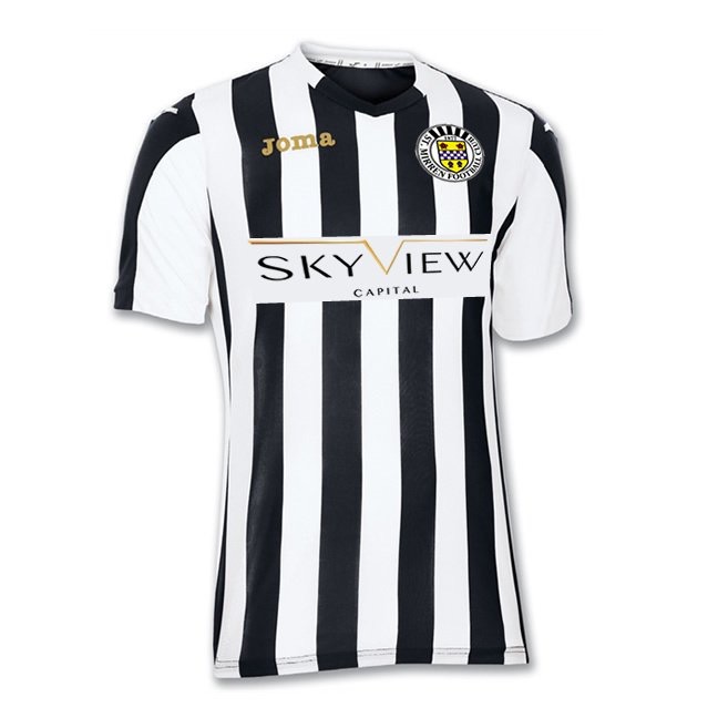 Image result for black red st mirren kit